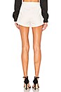view 3 of 4 Samara Wrap Skort in White & Black