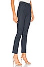 view 2 of 4 PANTALON TAILLE HAUTE JUNE in Navy Pinstripe
