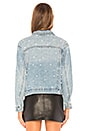 view 3 of 5 Pearl Denim Jacket in Light Blue Wash