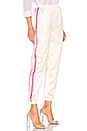 view 1 of 4 Nola Double Strip Track Pant in Cream