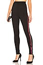 view 1 of 5 Normani Stripe Sequin Stripe Legging in Black Multi