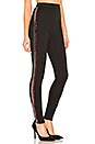 view 2 of 5 Normani Stripe Sequin Stripe Legging in Black Multi