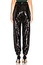 view 3 of 5 Cat Sequin Jogger in Black