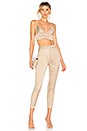 view 4 of 5 Kimberly Snakeskin Pants in Natural