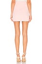 view 3 of 4 Saira Faux Suede Mini Skirt in Blush