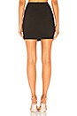 view 3 of 4 Chrissy Button Skirt in Black