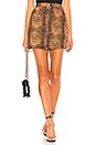 view 2 of 5 Macey Zip Mini Skirt in Tiger