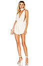 view 1 of 4 Jenny Twist Front Romper in Ivory