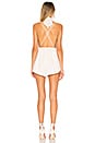 view 3 of 4 Jenny Twist Front Romper in Ivory