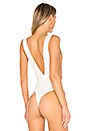 view 4 of 5 BODY DÉCOLLETÉ V PROFOND JADE in White