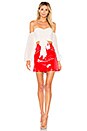 view 4 of 4 Maya Off Shoulder Crop Top in Ivory