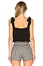 view 3 of 4 Helene Tie Strap Top in Black