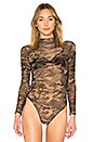 view 2 of 5 Mya Camo Mesh Bodysuit in Camo