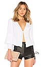 view 1 of 4 Julia Ruffle Top in White