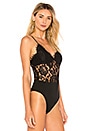 view 3 of 5 Marran Lace Bodysuit in Black
