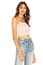 view 2 of 4 Bianca Stripe Tube Top in Light Pink