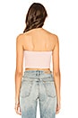 view 3 of 4 Bianca Stripe Tube Top in Light Pink