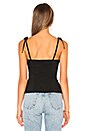 view 3 of 4 Anabelle Tie Strap Cami in Black