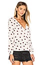 view 2 of 5 Piper Button Up Blouse in Cream Multi