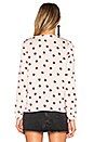 view 3 of 5 Piper Button Up Blouse in Cream Multi