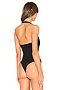 view 4 of 5 Diane Halter Bodysuit in Black