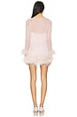 view 3 of 3 Harlow Sheer Mini Dress in Pale Lilac