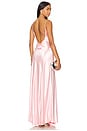 view 1 of 4 Savannah Rosette Gown in Pink