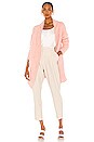 view 1 of 3 Angora Scandi Cardigan in Pink