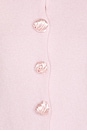 view 5 of 5 КАРДИГАН ROSETTE in Baby Pink