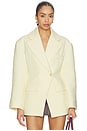 view 1 of 4 BLAZER AJUSTADO SASKIA in Yellow