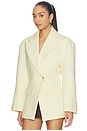 view 2 of 4 BLAZER AJUSTADO SASKIA in Yellow