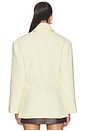 view 3 of 4 BLAZER AJUSTADO SASKIA in Yellow