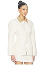 view 2 of 4 Olivia Cinched Country Jacket in Ivory