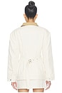 view 4 of 4 Olivia Cinched Country Jacket in Ivory