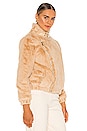 view 3 of 5 ORLANDO 모조 퍼 자켓 in Beige