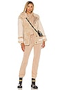 view 4 of 4 Ellie Fur Jacket in Beige