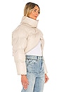 view 3 of 5 Delara Bolero Puffer Jacket in Ivory