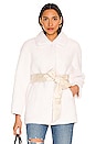 view 1 of 5 Harlow Teddy Coat in White