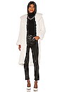 view 1 of 3 Oxford Faux Fur Coat in White