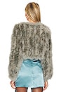 view 4 of 5 Manhattan Crop Jacket in Sage