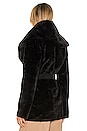 view 4 of 5 Delilah Faux Fur Jacket in Black