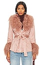 view 1 of 5 Gigi Jacket in Dusty Pink