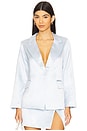view 1 of 4 Ella Suit Blazer in Pale Blue