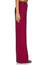 view 3 of 6 Gracie Boucle Pant in Cherry