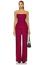 view 5 of 6 Gracie Boucle Pant in Cherry