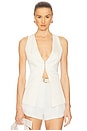 view 2 of 5 Grace Vest in Ivory