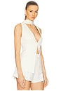 view 3 of 5 Grace Vest in Ivory