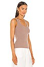 view 2 of 4 Rumi Knit Bikini Tank in Mocha