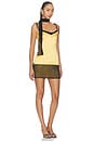 view 3 of 5 ROBE CHINCHILLA MINI  in Honey & Black