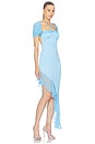 view 3 of 4 Addison Dress in Aquamarine